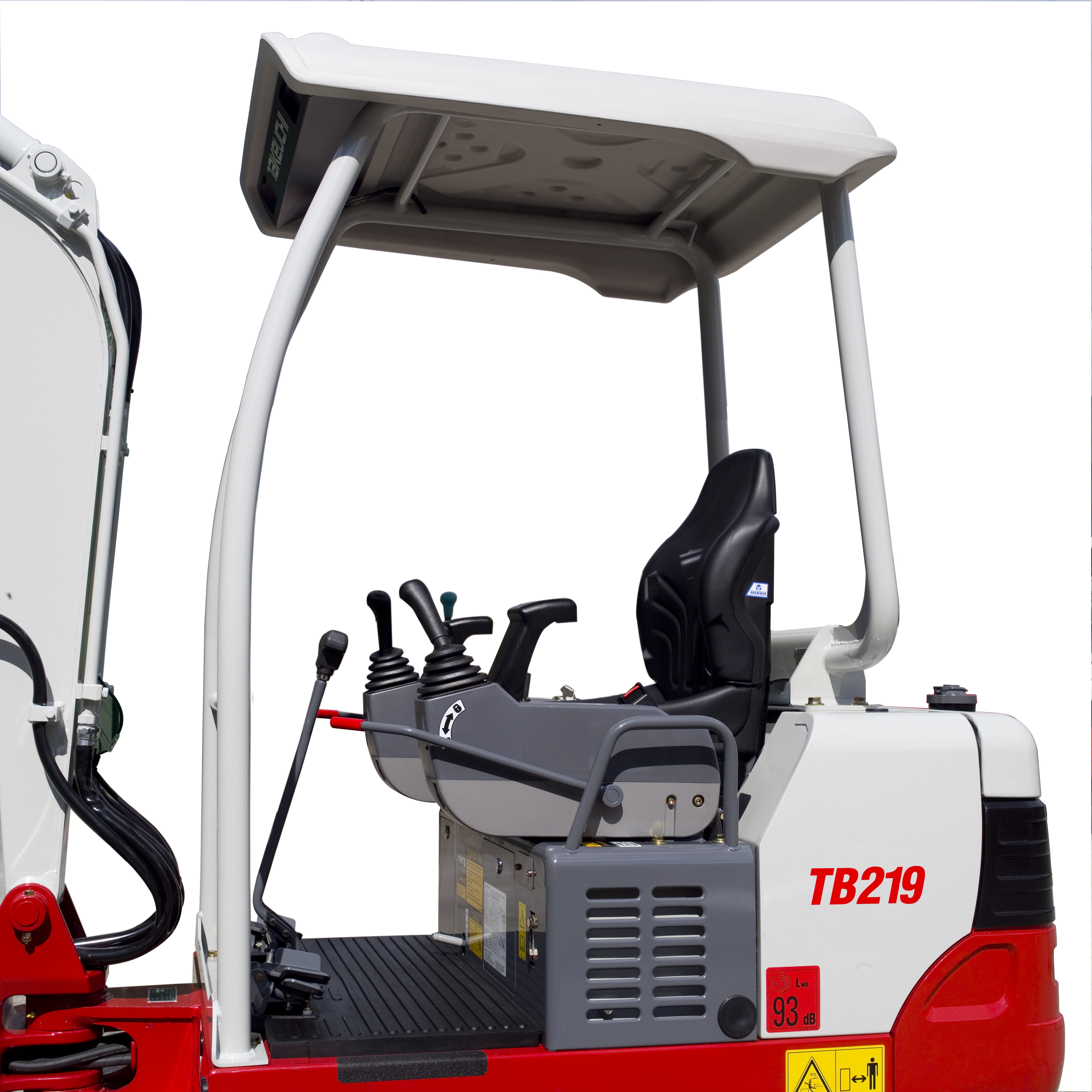 Intérieur Mini pelle neuve TB 219