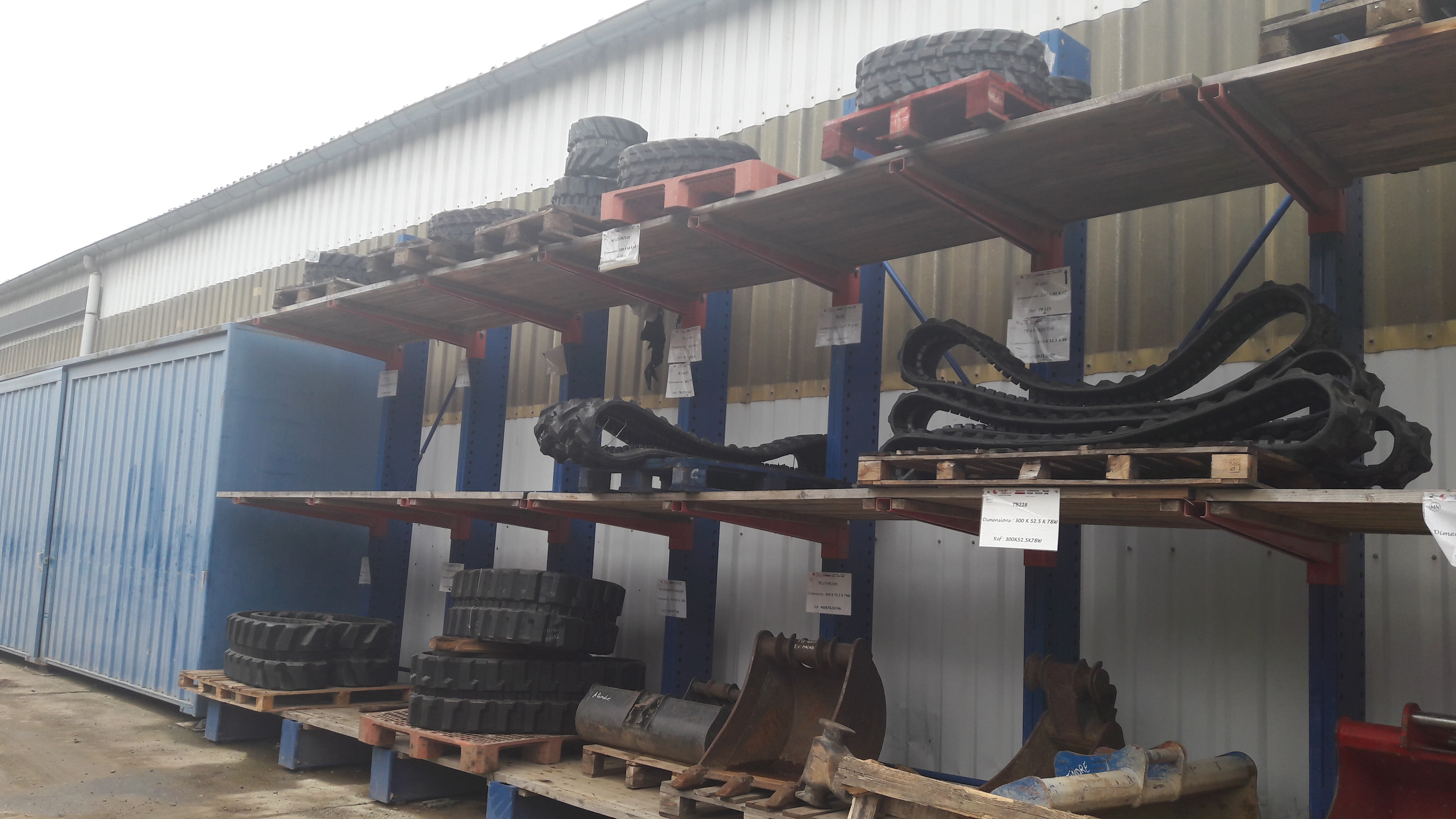 Chenilles caoutchouc Alliance Compacts