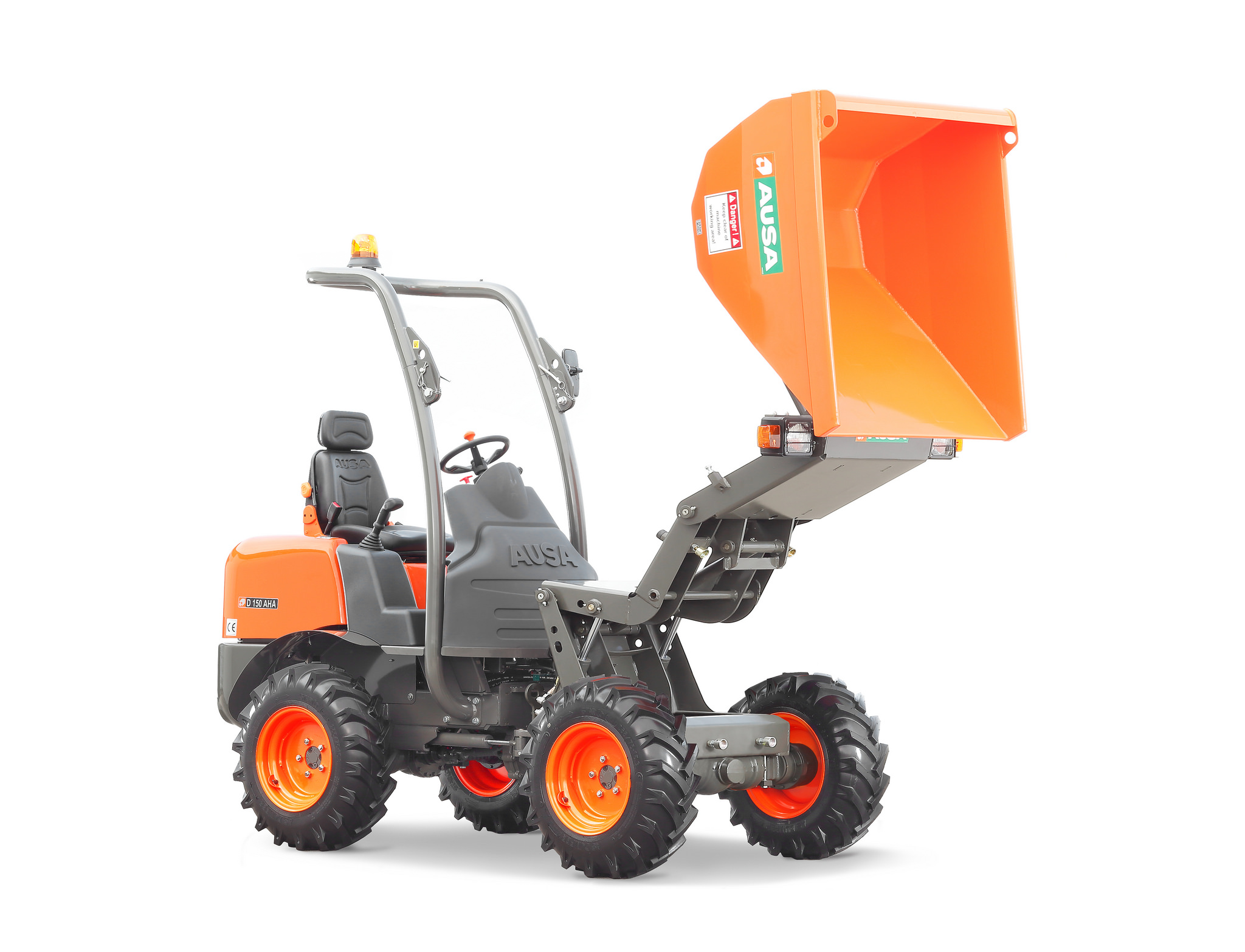 mini dumper sur pneus D150 AHG