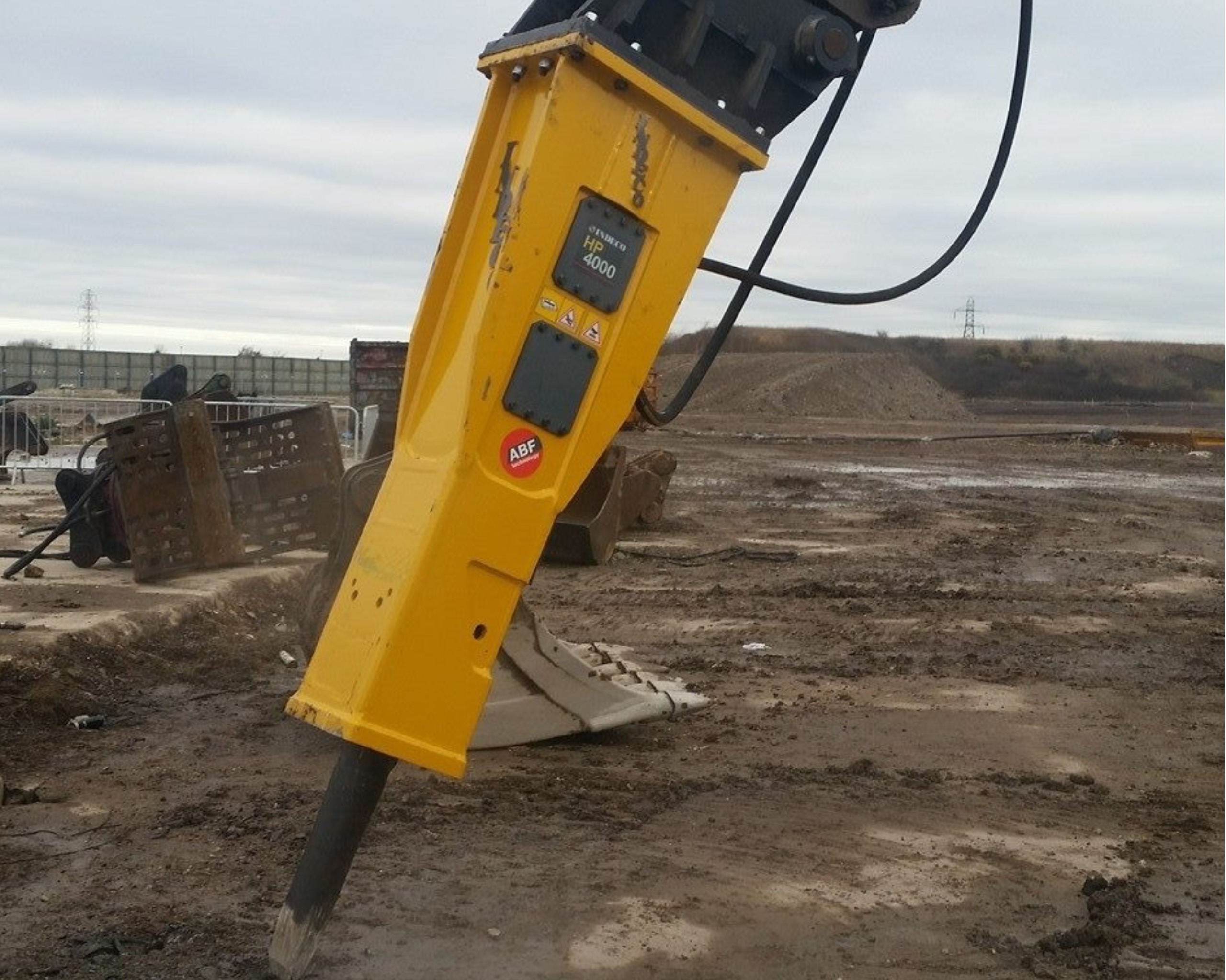 INDECO brise roche hydraulique