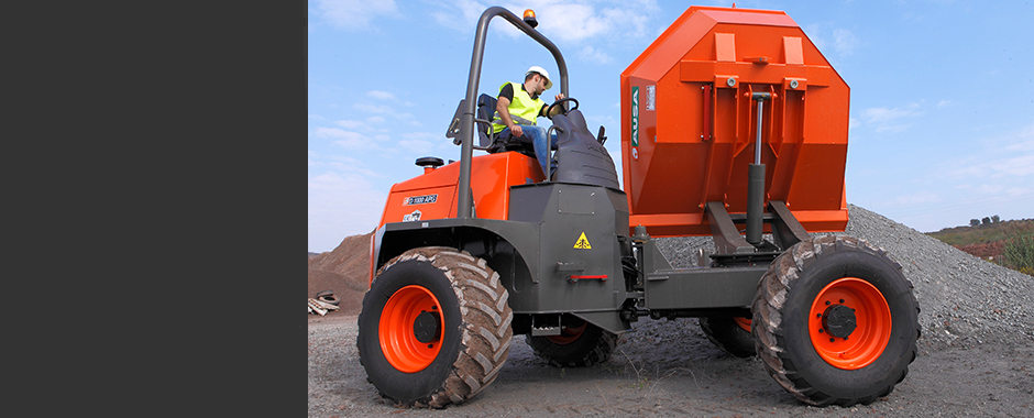 Dumper ausa sur pneus D 1000 APG