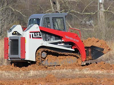 mini chargeur sur chenilles TL12